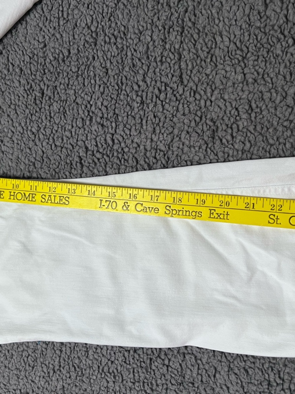 J. Jill White Kick-Flare Ankle Frayed Jeans 12 - Picture 7 of 13